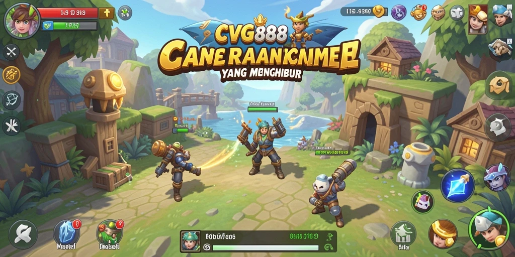 Tampilan menarik dari gameplay seru yang menghibur.
