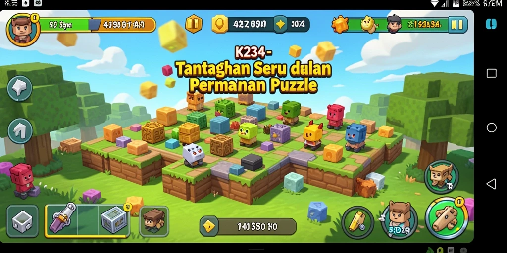 Tampilkan gameplay menantang K234 yang menghibur dan adiktif.