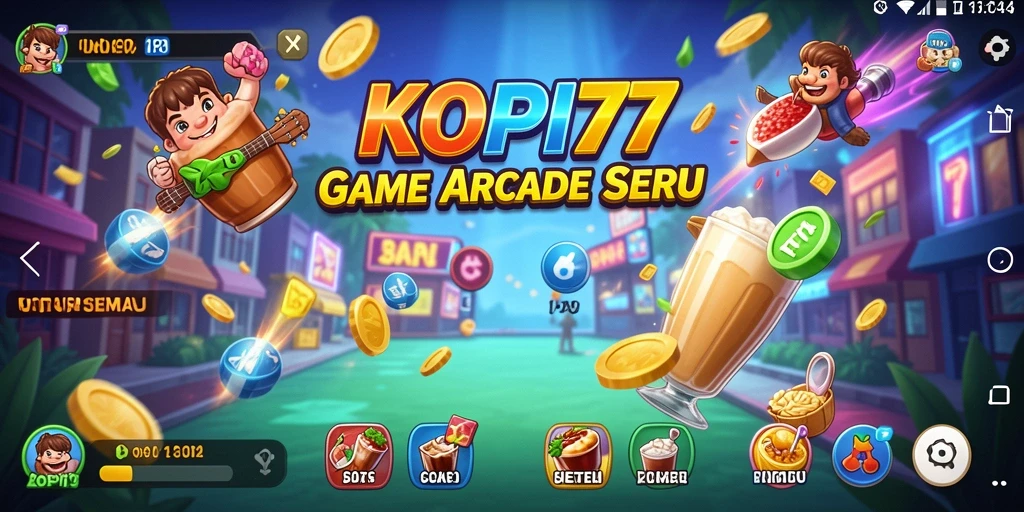 Screenshot gameplay KOPI77 dengan aksi seru dan visual menarik.