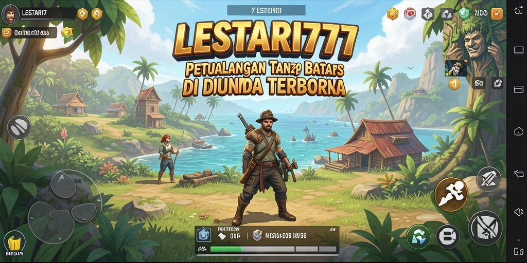 Gameplay LESTARI777 menampilkan petualangan seru dalam dunia terbuka.