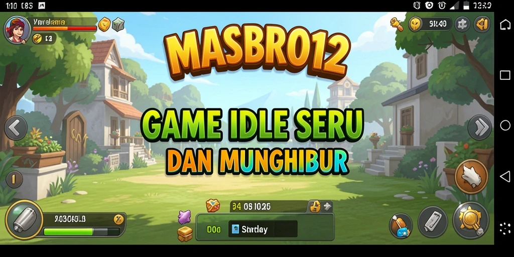 Tampilan menarik dari gameplay <strong>MASBRO12</strong> yang memberikan pengalaman idle terbaik.