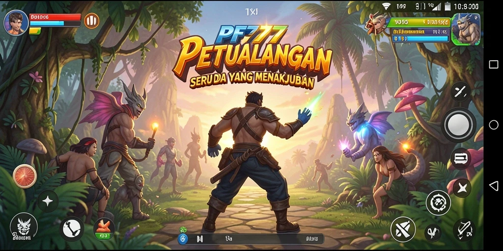 Gameplay PF777 yang mengasyikkan dengan petualangan seru.