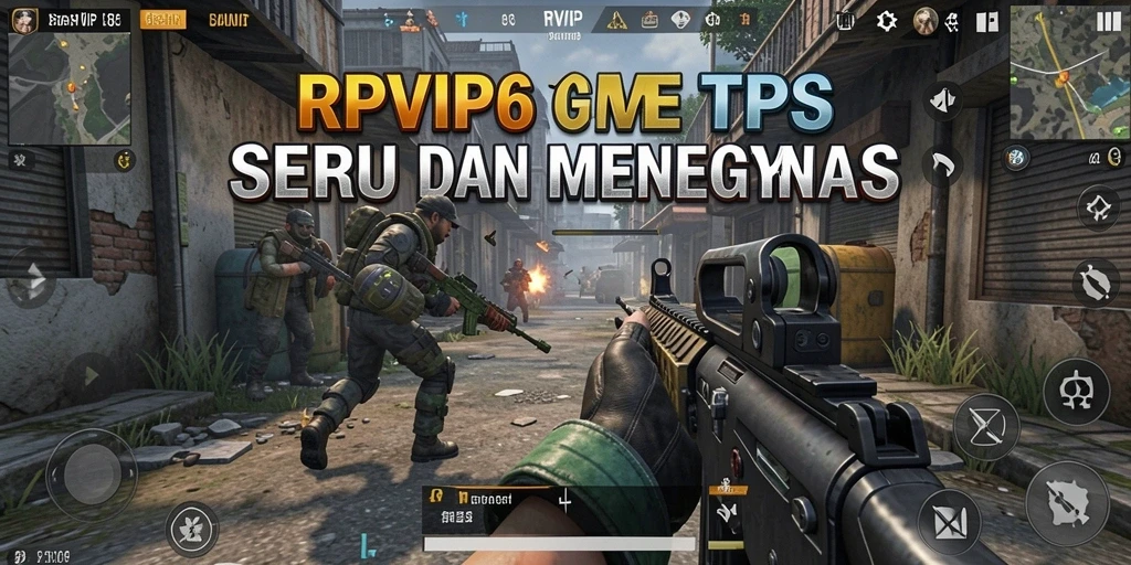 Tampilan gameplay menegangkan di RPVIP6
